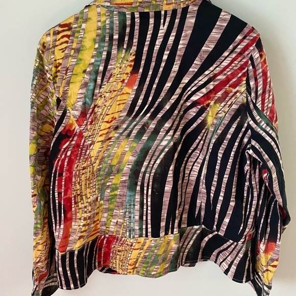 Drapers & Damons Forrest Through the Woods Full Zip Jacket Size XL Colorful - Picture 4 of 5